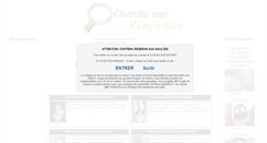 Desktop Screenshot of cherche-une-rencontre.com